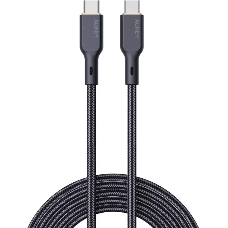 AUKEY CB-KCC101 Nailonkaabel USB C - USB C 1m