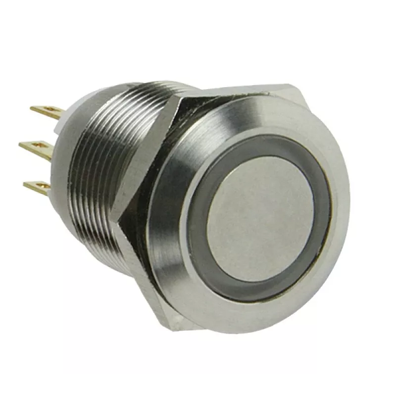 Lamptron Vandalismusschalter 19mm - Silverline - Punane