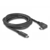 DeLOCK USB-kaabel USB USB-C isane USB USB-C isasele nurga all 2 m 5 Gbps 4K PD 60 W