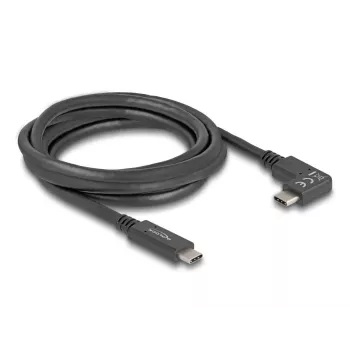 DeLOCK USB-kaabel USB USB-C isane USB USB-C isasele nurga all 2 m 5 Gbps 4K PD 60 W