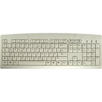 Active Key AK-8000-UV-W/CH klaviatuur USB QWERTZ Šveitsi valge (AK-8000-UV-W/CH)