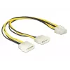 Sisemine toitekaabel DeLOCK 85453 0,3 m 8-pin EPS12V isane