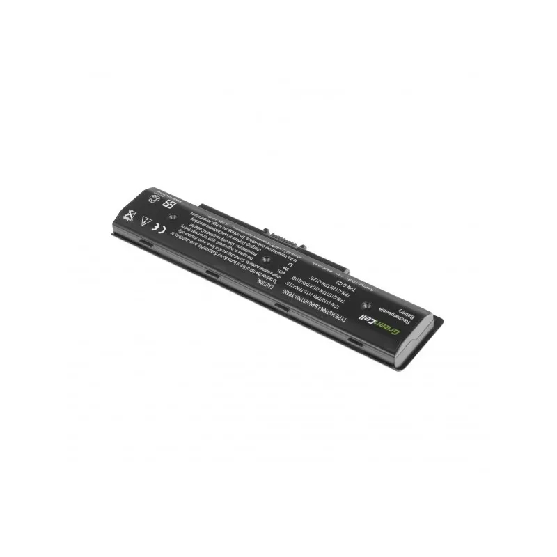 roheline Cell HP78 aku HP Pavilion / Envy sülearvutitele, 4400 mAh, 10,8 V, 6-elemendiline, liitium-ioon, must