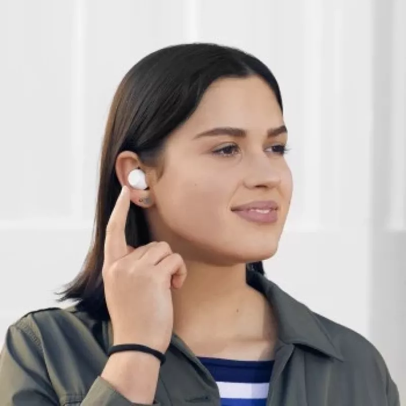 Hama WEAR7701W Peakomplekt Juhtmevaba Kõrvasisesed Kõned/Muusika Bluetooth Valge