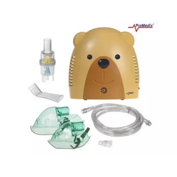 Promedix PR-811 laste inhalaator, karu, nebulisaatorikomplekt, maskid, filtrid