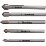 Puurikomplekt Makita E-25410 klaasile ja plaadile, 5 tk