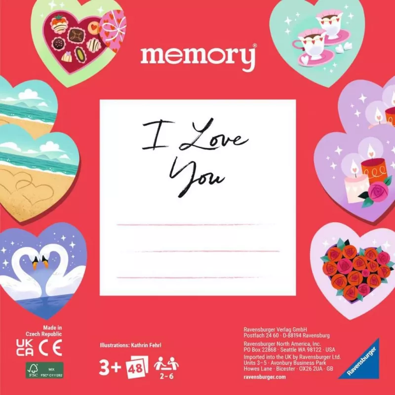 memory moments - I love you, Mälumäng