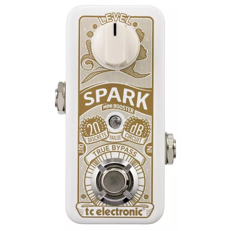 TC Electronic Spark Mini efektipedaal Valge