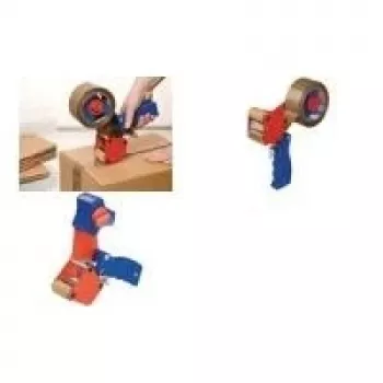 tesa Packer käsijaotur 50 mm x 66 m ratastele, sinine-punane (56402-0-0- 56402-00002-00) (56402-00002-00)