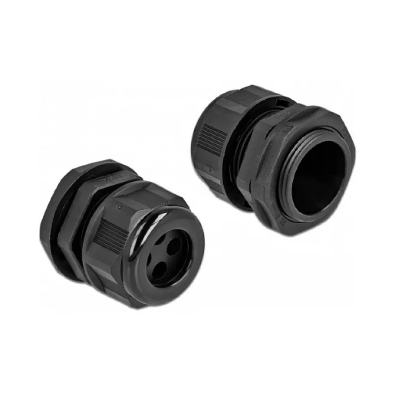 Kaablitihend DeLOCK 60381 Must Plastik 2 tk