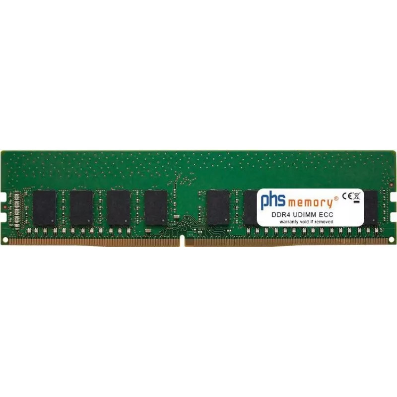 PHS-memory 8 GB muutmälu ASRock B150A-X1 DDR4 UDIMM ECC 2400 MHz (SP158588)