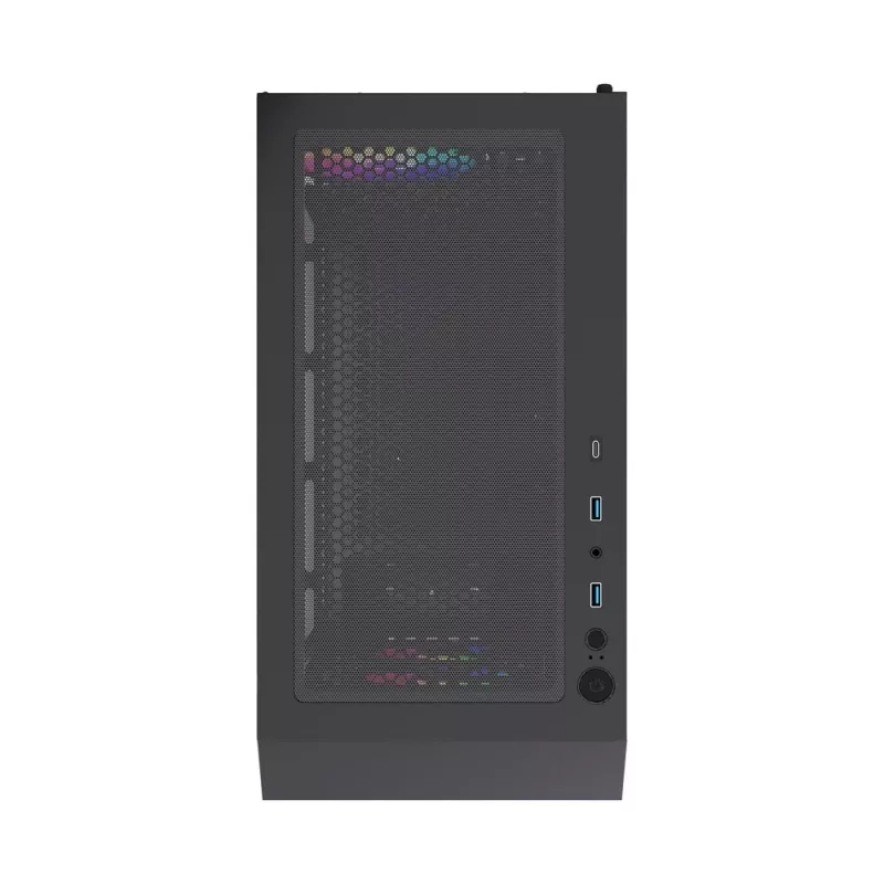 Gembird CCC-FC-900ARGB Gaming arvuti korpus Fornax 900, ATX, must