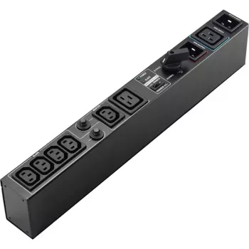 Bluewalker PowerWalker MBS - möödaviilulüliti (Rack - rack-mountable) - AC 208/220/230/240 V - väljundpistikuid: 6 - 48,3 cm (19) - Must (UPS2005)