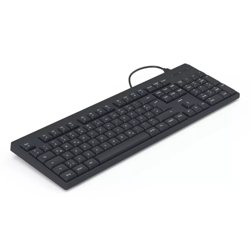 juhtmega klaviatuur CK-100 must