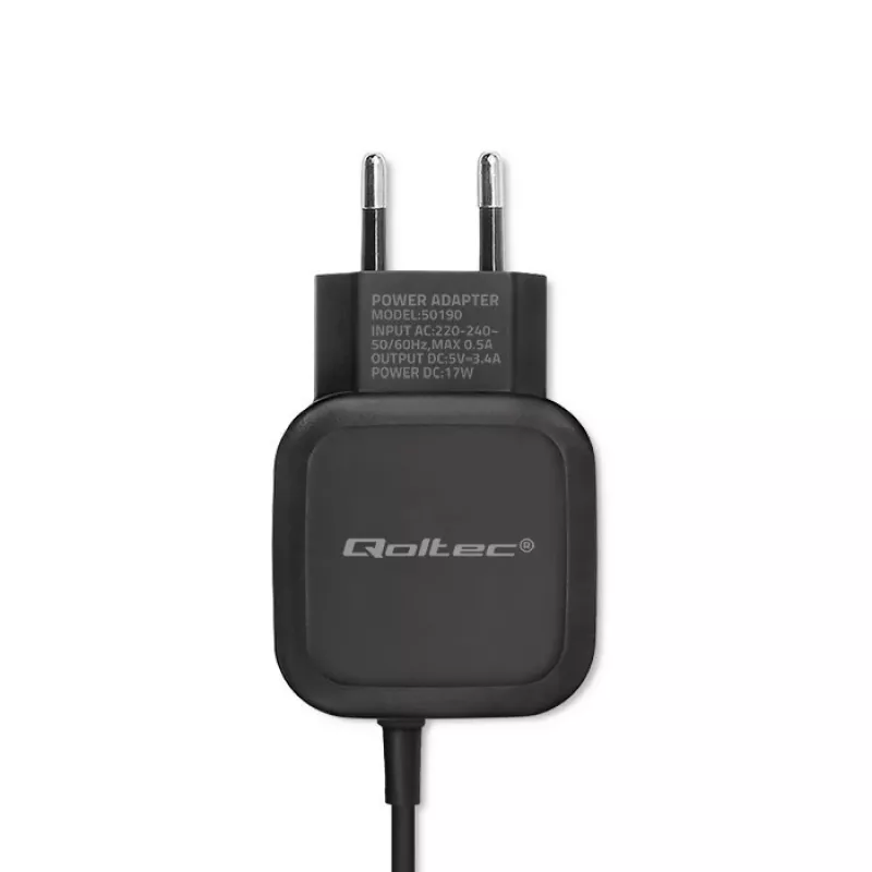 Qoltec 50190 Mobiilseadme laadija