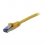 RJ45 ühenduskaabel – CAT6A 500 MHz – 2 m – kollane – S-STP(S/FTP) – AWG26 – LSZH – Synergy 21