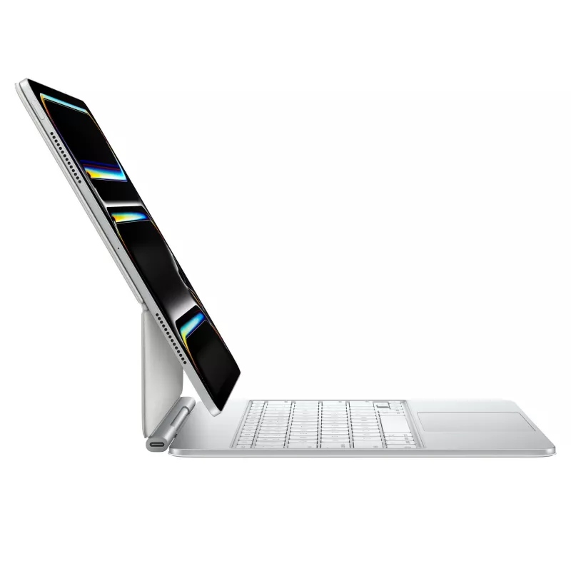 Apple Magic klaviatuur iPad Pro 13-tollisele M4-le saksa valge QWERTZ puuteplaat