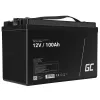 Sõiduki/Mere puhkeaku roheline Cell AGM30 12 V 100 Ah suletud pliiaku (VRLA), hooldusvaba, 171×214×330 mm