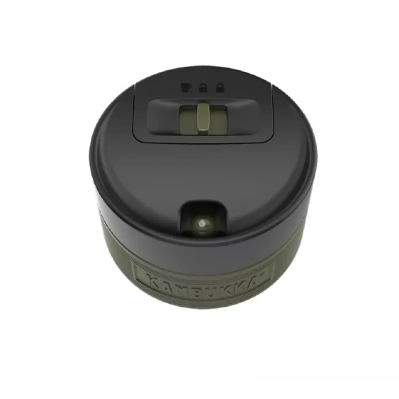 Termokruus Kambukka Etna Grip 500 ml, roostevaba teras, vaakumisolatsiooniga, lekkekindel, roheline, 7,1 cm läbimõõt