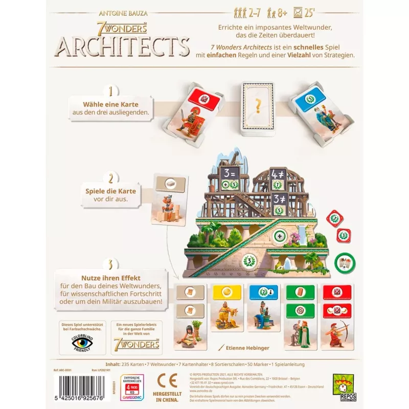 7 Wonders - Architects, lauamäng
