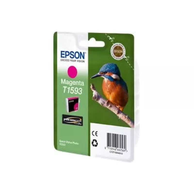 Epson T1593 magenta, magenta, Pigmenttint, 17 ml, 1 tk, 1200 lehekülge