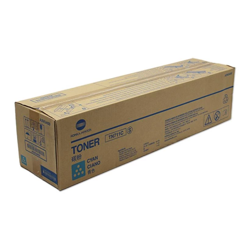 Konica Minolta TN-711C tsüaan Originaal toonerkassett (A3VU450)