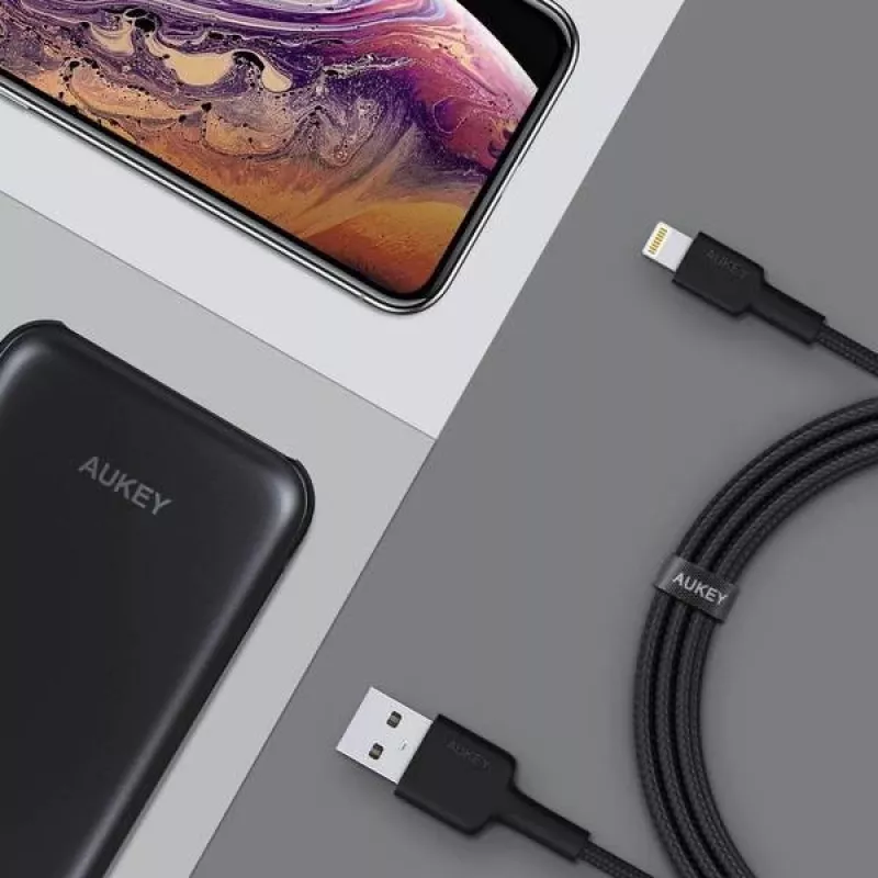 Lightningi kaabel AUKEY CB-AL05 1m must