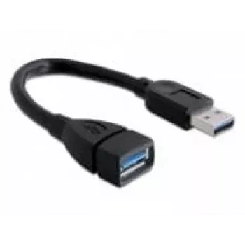 USB-kaabel DeLOCK 82776 0,15 m must