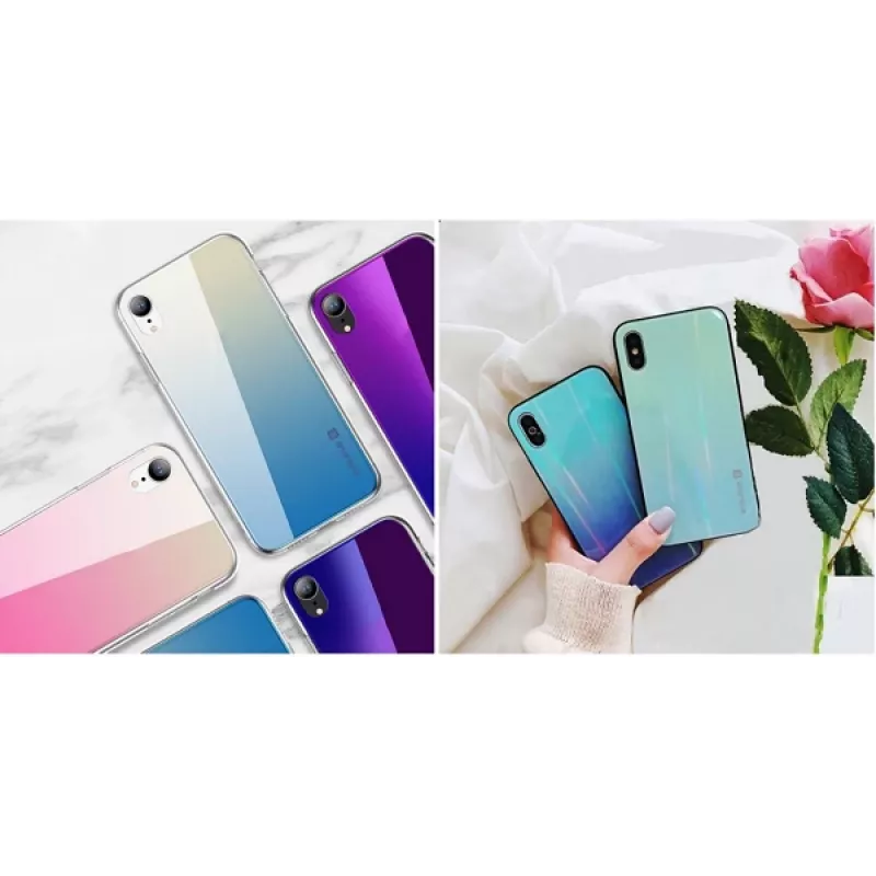 Kaitsev telefonikott Evelatus Samsung A20-le — Gradient Glass 3, Under Water disain