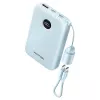 Akupank Vention 10000mAh 22,5 W — 2× USB‑C, 1× USB‑A, sinine