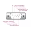 DeLOCK adapter USB 2.0 Type-A jadaporti RS-232 D-Sub 9 pin isane 0,25 m