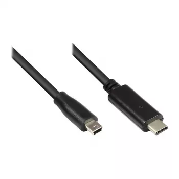 Good Connections USB2.0 kaabel C-Mini B5pol. must 1,8 m