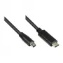 Good Connections USB2.0 kaabel C-Mini B5pol. must 1,8 m