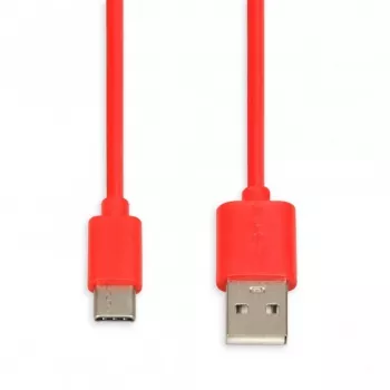 USB-kaabel IBOX IKUMTCR 1 m, USB A USB-C-le, USB 2.0, punane