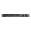 CyberPower PDU41005 toitejaotusseade (PDU) 8 vahelduvvoolu pistikupesa 1U Must