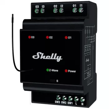 Nutirelee Shelly Wave PRO 3 — must, plastkorpus, 110–240 V AC, 50–60 Hz, 0,3 W, 53×59×96 mm