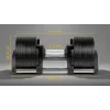 Reguleeritav malmist hantel Rebel Active 36 kg, automaatne 2 kg sammuga