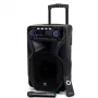 Kaasaskantav karaokekõlar MANTA SPK5021PRO 20W, 12-tolline bassikõlar, 80W RMS, Bluetooth, aku kuni 5h, SD/USB, mikrofoni- ja kitarrisisendid