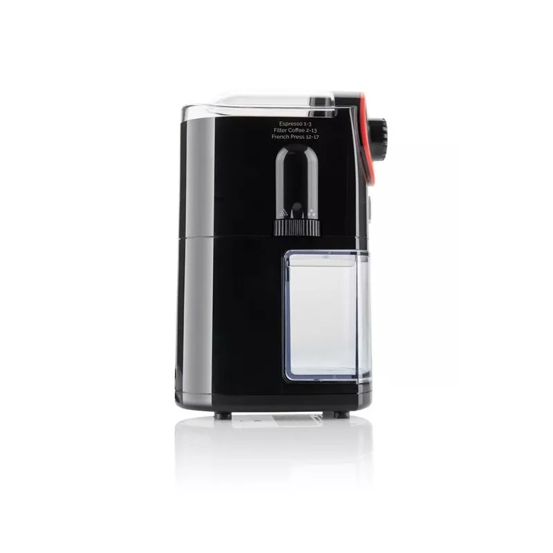 Kohviveski ETA Perfetto ETA006890000 — 100 W mootor, 200 g oasüsteem, kuni 14 tassi, kaane ohutuslüliti, must