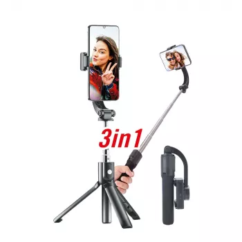 Koklupandav nutitelefonidele ja tegevuskaameratele mõeldud gimbal GoXtreme GS1