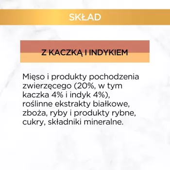 GOURMET GOLD - Pardi- ja kalkunilihaga pajaroog 85g