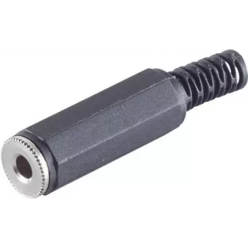 3,5 mm stereopistik ShiverPeaks 22220520, plastkorpus, 3,5 mm TRS-heliühendus
