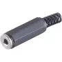 3,5 mm stereopistik ShiverPeaks 22220520, plastkorpus, 3,5 mm TRS-heliühendus