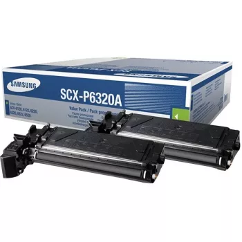 Samsung SCX-P6320A 2-pack Mustad toonerikassetid, 16000 lehekülge, Must, 2 tk