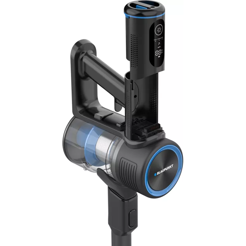 Juhtmeta kepptolmuimeja BLAUPUNKT VCH801, 22,2 V aku, 200 W, 0,5 L koti-vaba tsükloniline, LED, kõvadele põrandatele