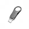 Silicon Power Mobile C80 USB-mälupulk 16 GB USB Type-A / USB USB-C, USB 3.2 Gen 1, titaan, tsinkkest