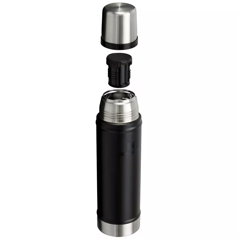 Termospudel STANLEY The Legendary Classic 0,6 L, must, vaakumisoleeritud kolb
