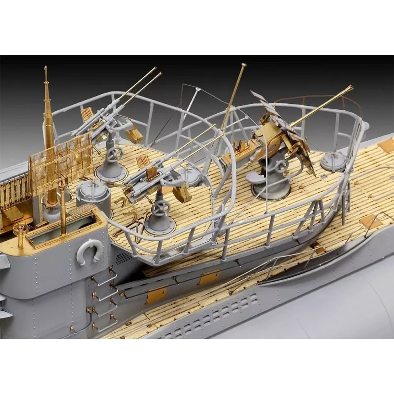 Plastmudelikomplekt REVELL Saksa allveelaev Type VII C/41 1/72 mõõtkavas