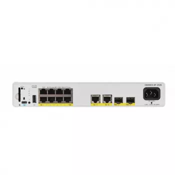 Catalyst 9200CX - Network Essentials - Lüliti - kompaktne - L3 - hallatav - 8 x 10/100/1000 (PoE) + 2 x 10G SFP+