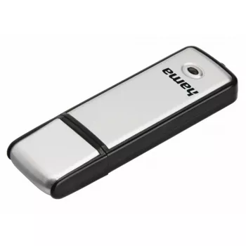 Hama Fancy USB-mälupulk 64 GB USB Type-A 2.0 Must, Hõbedane